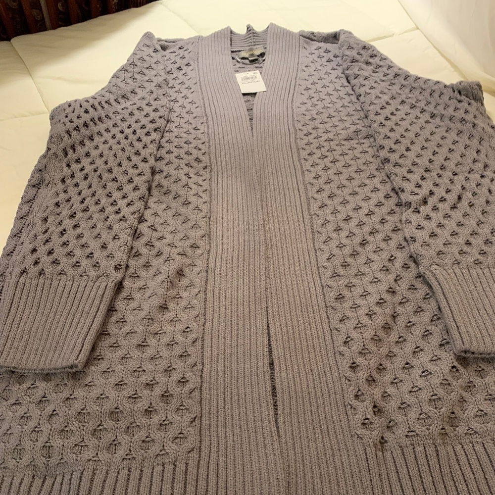 Style & Co Women's Open Front Stitch Cardigan Sweater - Size XL- New